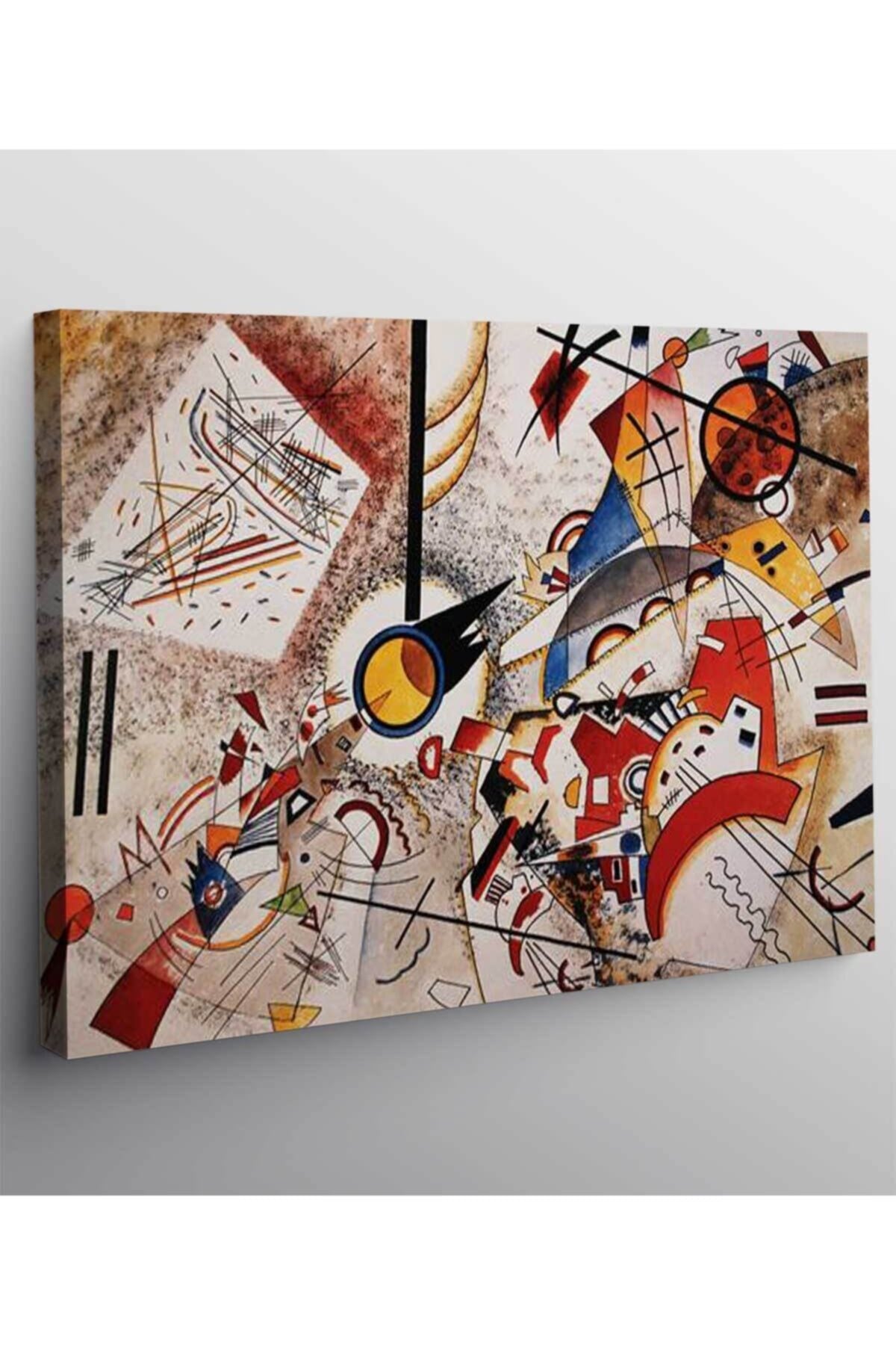 Wassily Kandinsky Sans Titre Kanvas Tablo