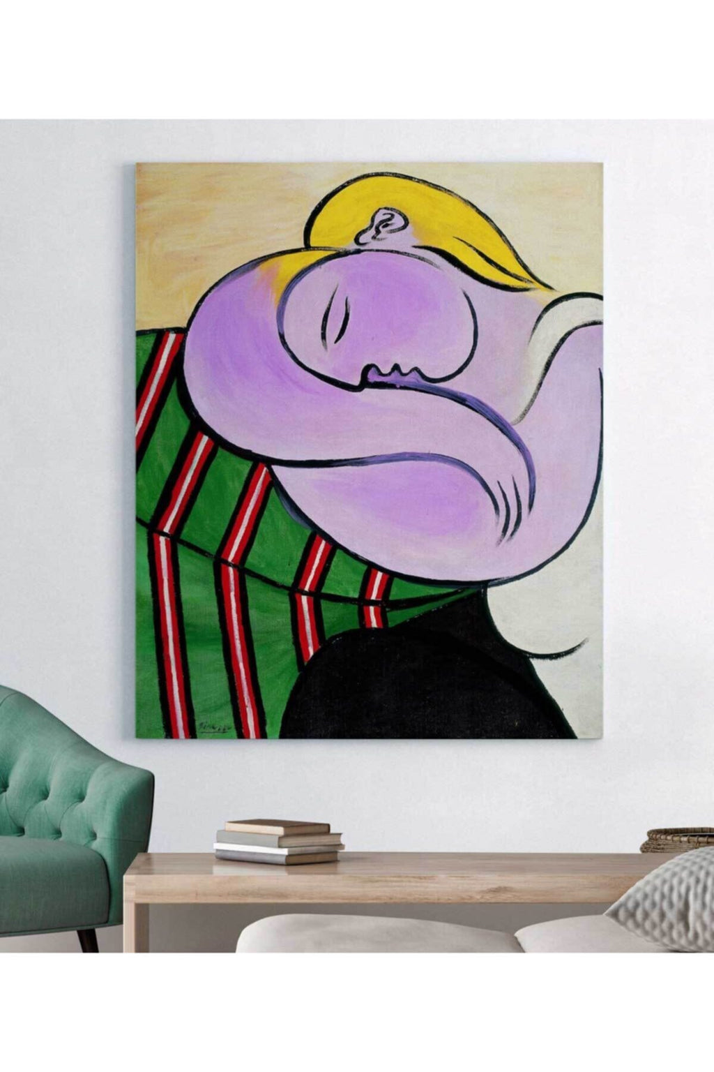Pablo Picasso Sarı Saçlı Kadın
