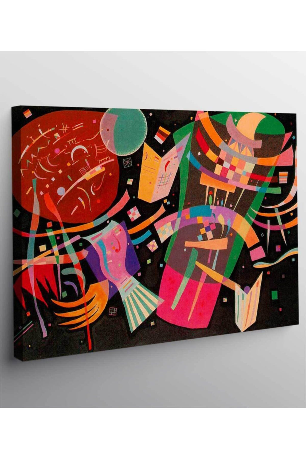 Kandinsky-w.-kanvas Tablo Kompozisyon 10