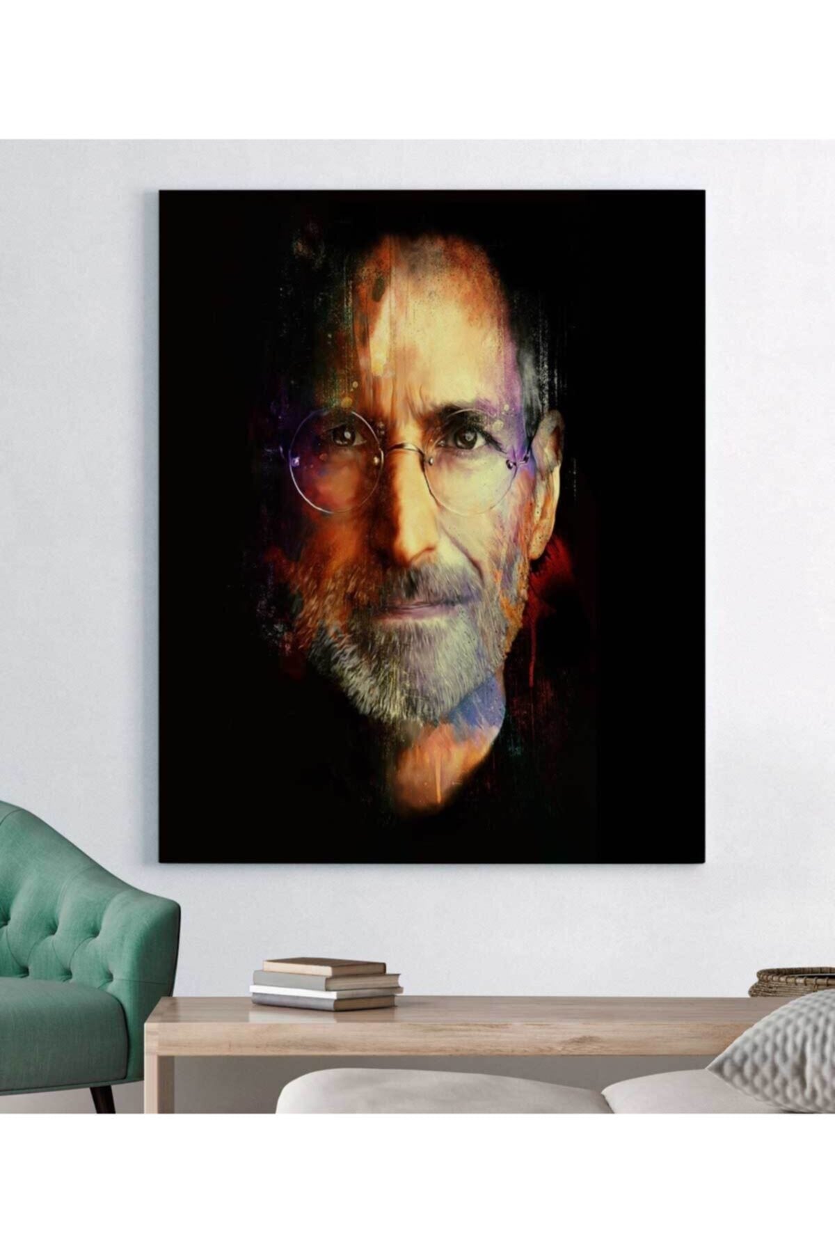 Steve Jobs Girişimcilik Kanvas Tablo
