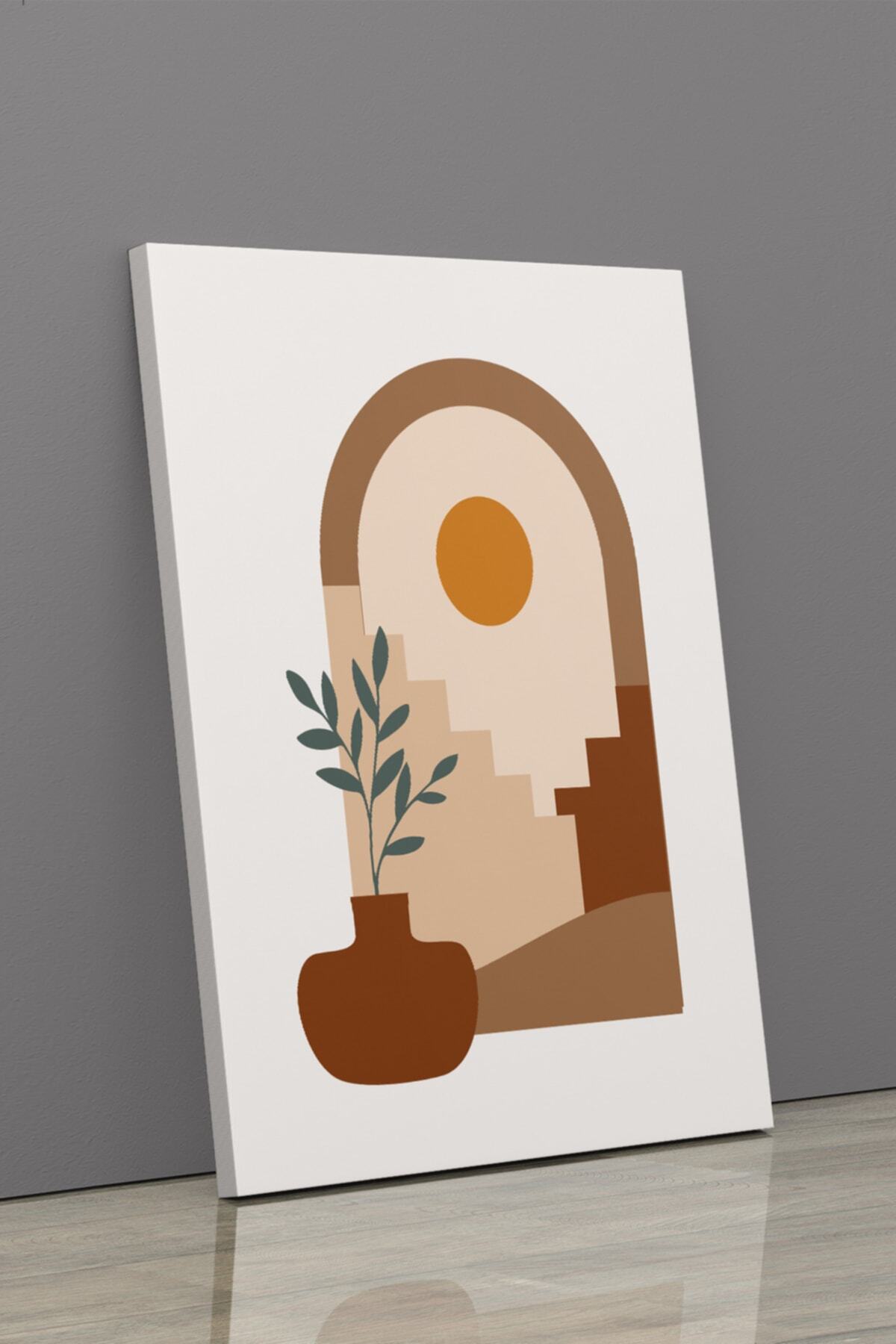 Soyut Modern Minimal Kanvas Tablosu 3'lü Canvas Tablo Seti Ev, Oturma Odası Yatak Odası
