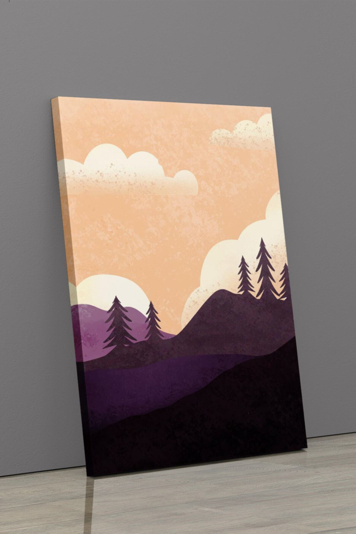 Soyut Modern Minimal Kanvas Tablosu 3'lü Canvas Tablo Seti Ev, Oturma Odası Yatak Odası