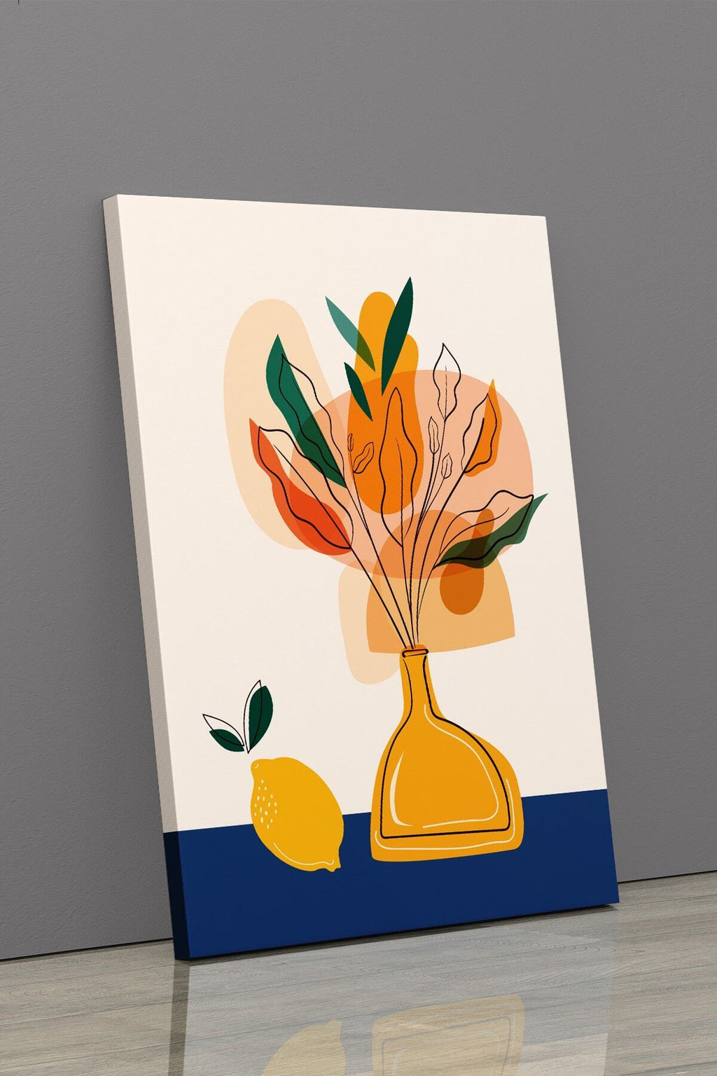 Soyut Modern Minimal Kanvas Tablosu 3'lü Canvas Tablo Seti Ev, Oturma Odası Yatak Odası
