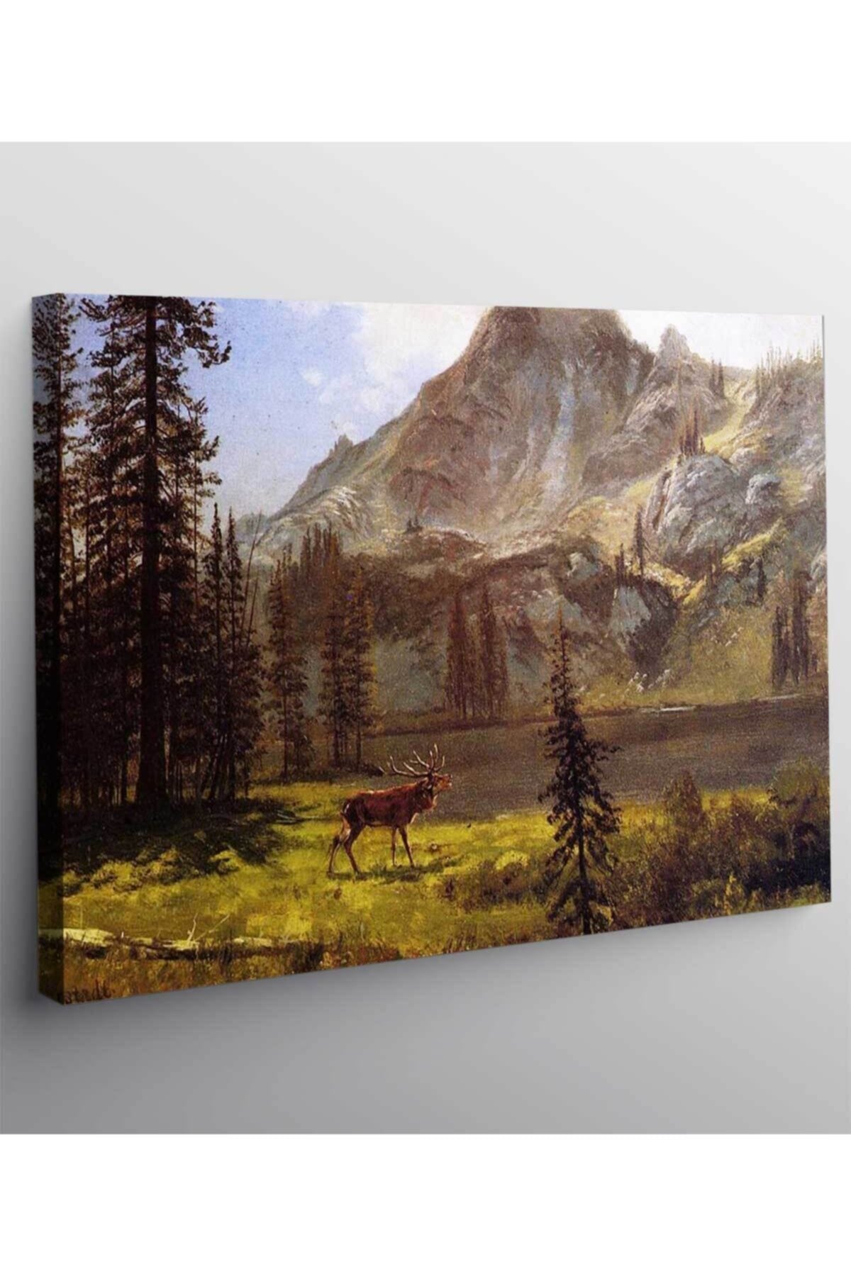 Albert Bierstadt Doğa Kanvas Tablo