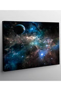 Galaxy Bulutsu Uzay Kanvas Tablo