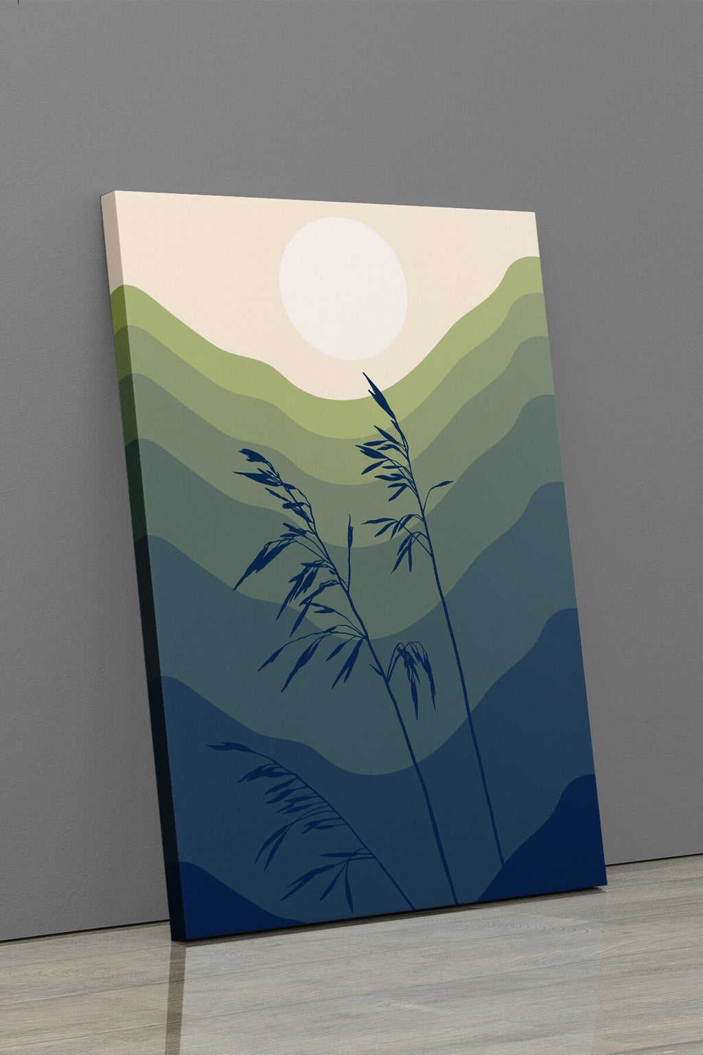 Soyut Modern Minimal Kanvas Tablosu 3'lü Canvas Tablo Seti Ev, Oturma Odası Yatak Odası