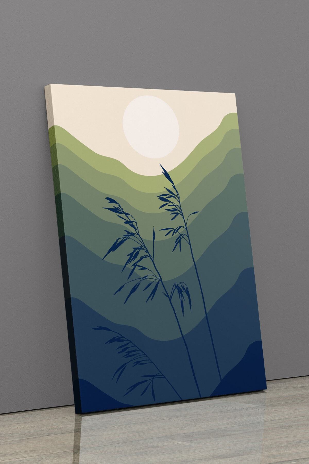 Soyut Modern Minimal Kanvas Tablosu 3'lü Canvas Tablo Seti Ev, Oturma Odası Yatak Odası