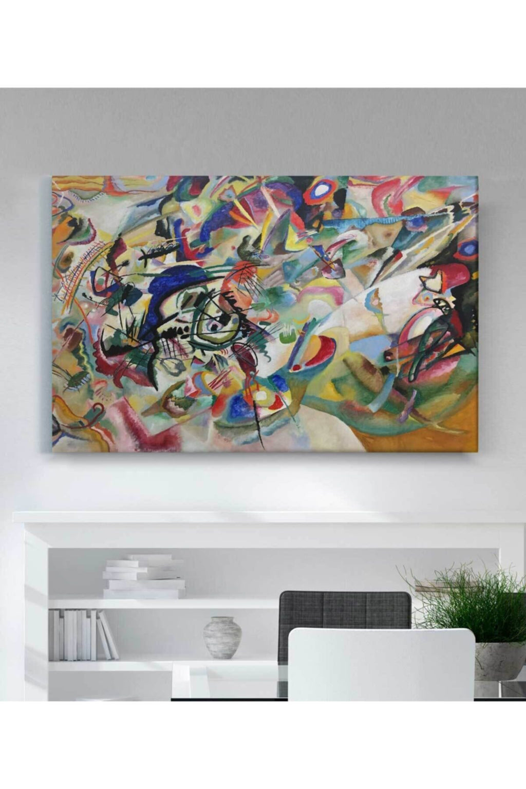 Wassily Kandinsky Kompozisyon Kanvas Tablo