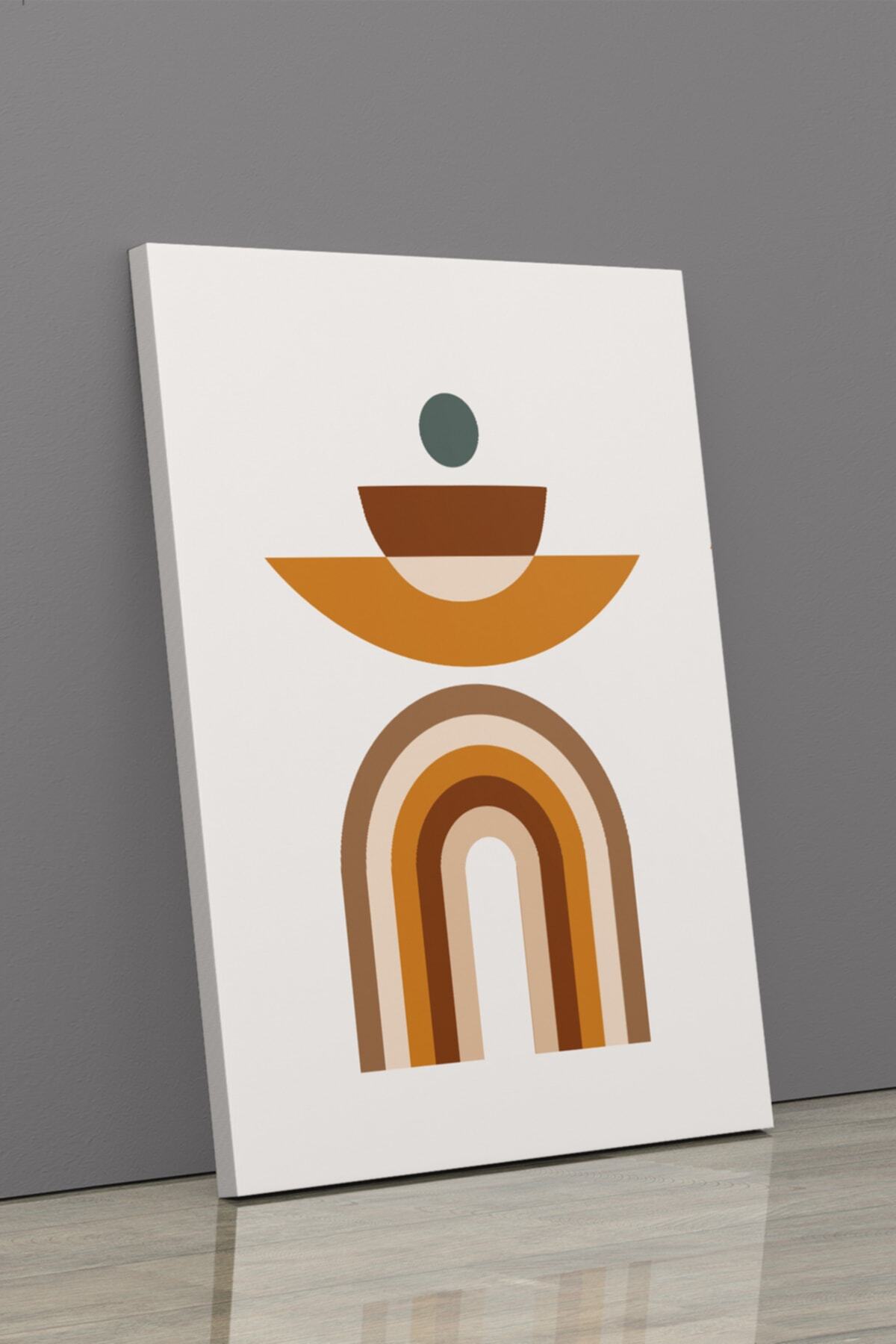 Soyut Modern Minimal Kanvas Tablosu 3'lü Canvas Tablo Seti Ev, Oturma Odası Yatak Odası