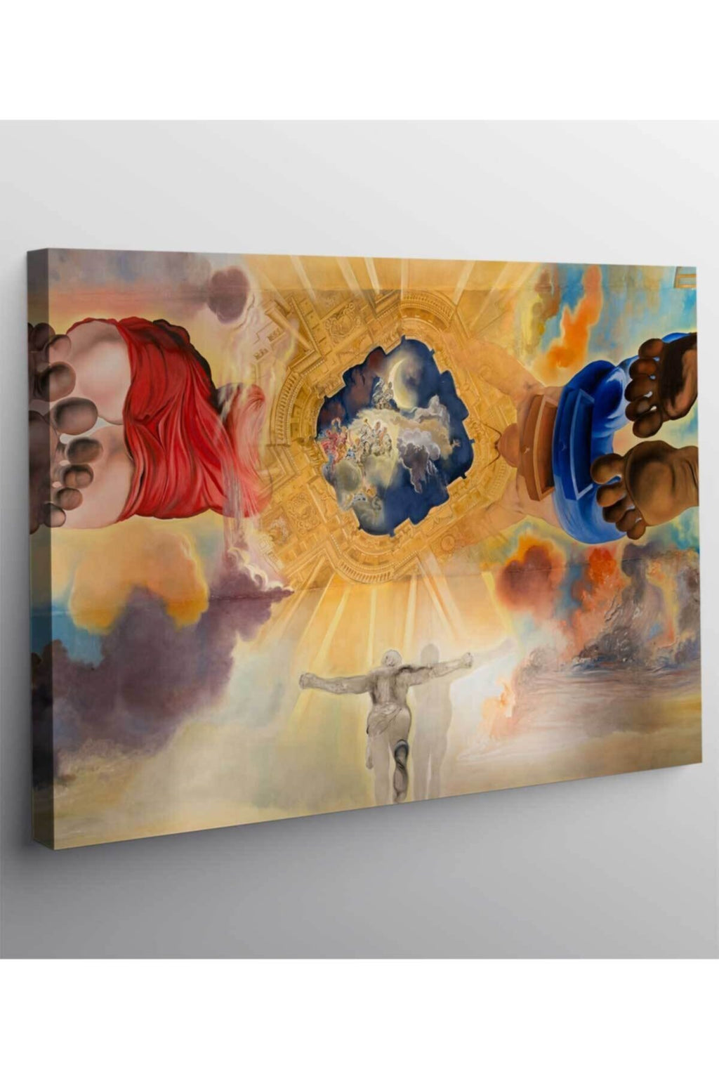 Salvador Dali Muze Tavanı Kanvas Tablo