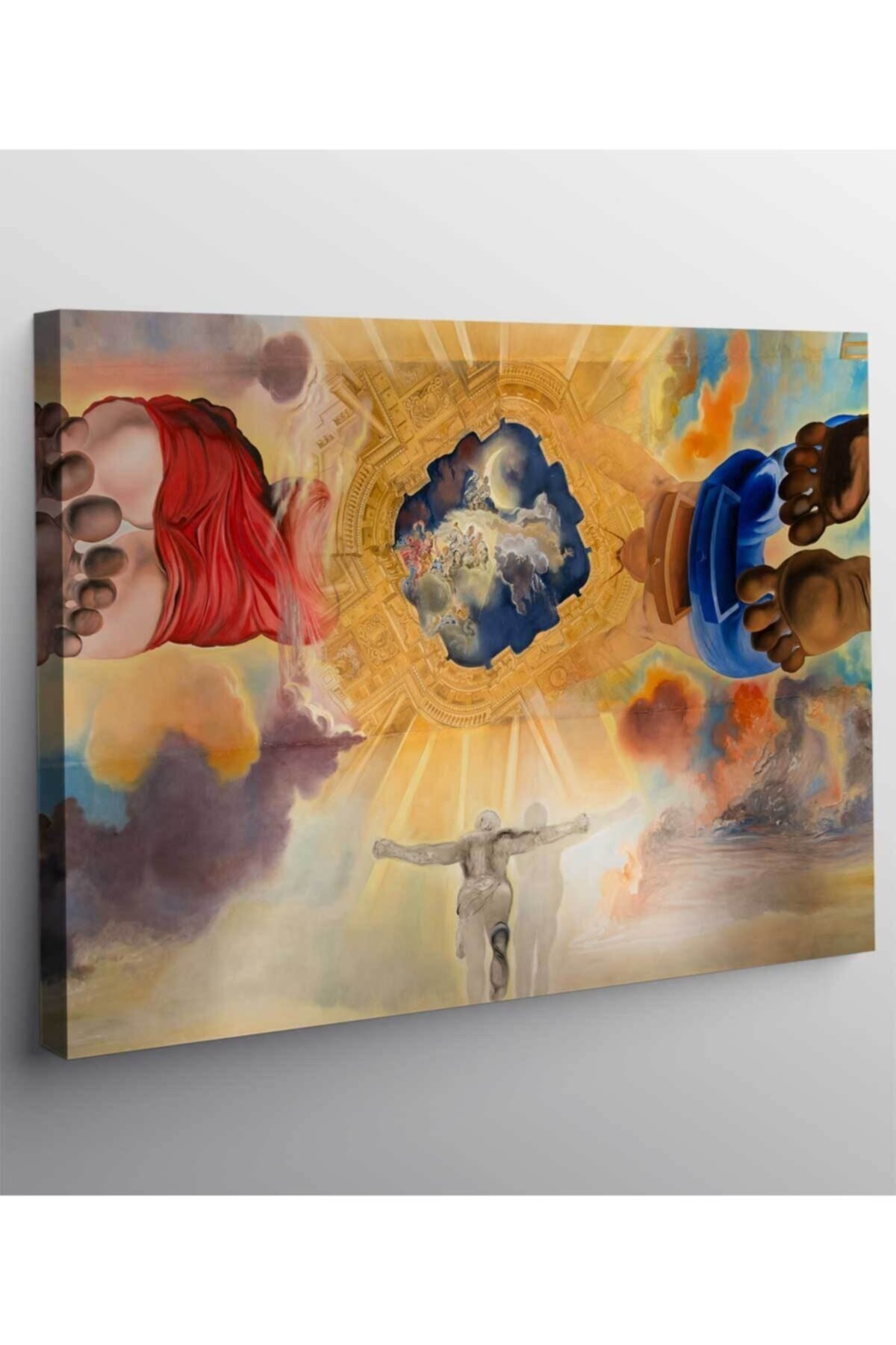 Salvador Dali Muze Tavanı Kanvas Tablo
