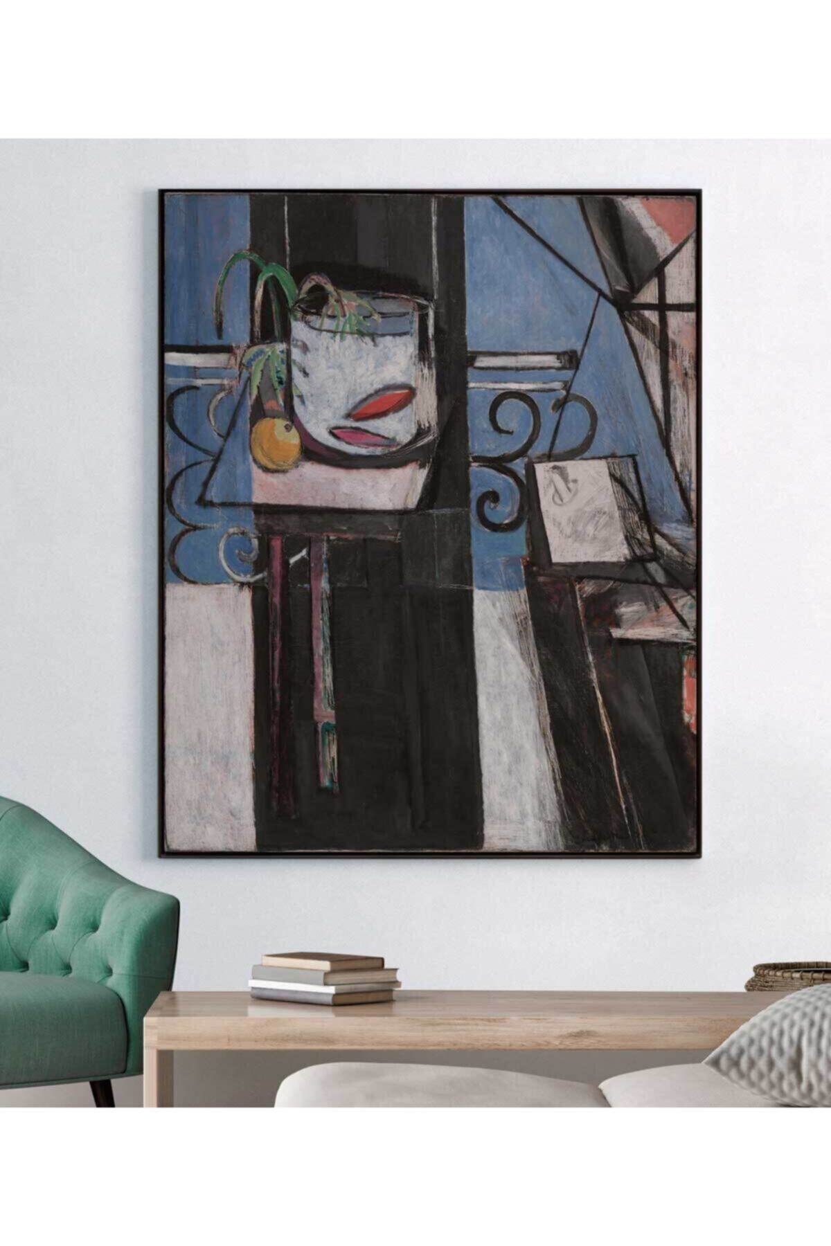 Henri Matisse Altın Balığı Ve Palet Kanvas Tablo
