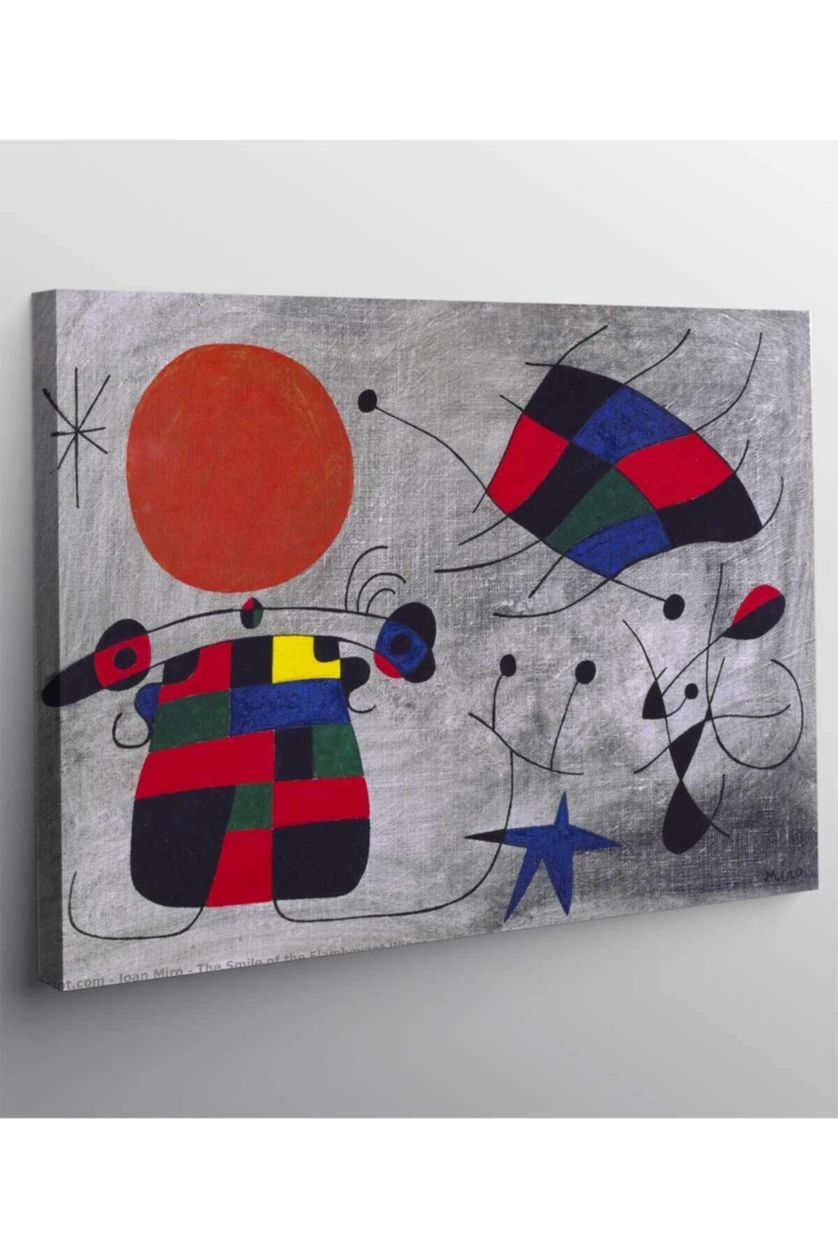 Joan-miro-flamboyant Wings Gülümseme Kanvas Tablo