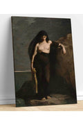 Sappho Charles Auguste Mengin Kanvas Tablo