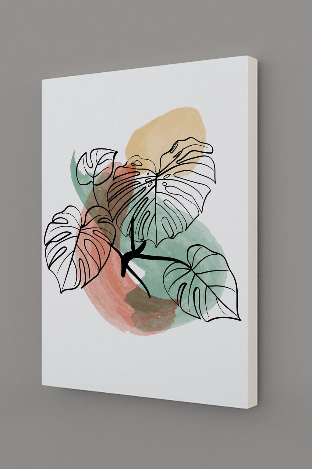 Soyut Modern Minimal Kanvas Tablosu 3'lü Canvas Tablo Seti Ev, Oturma Odası Yatak Odası