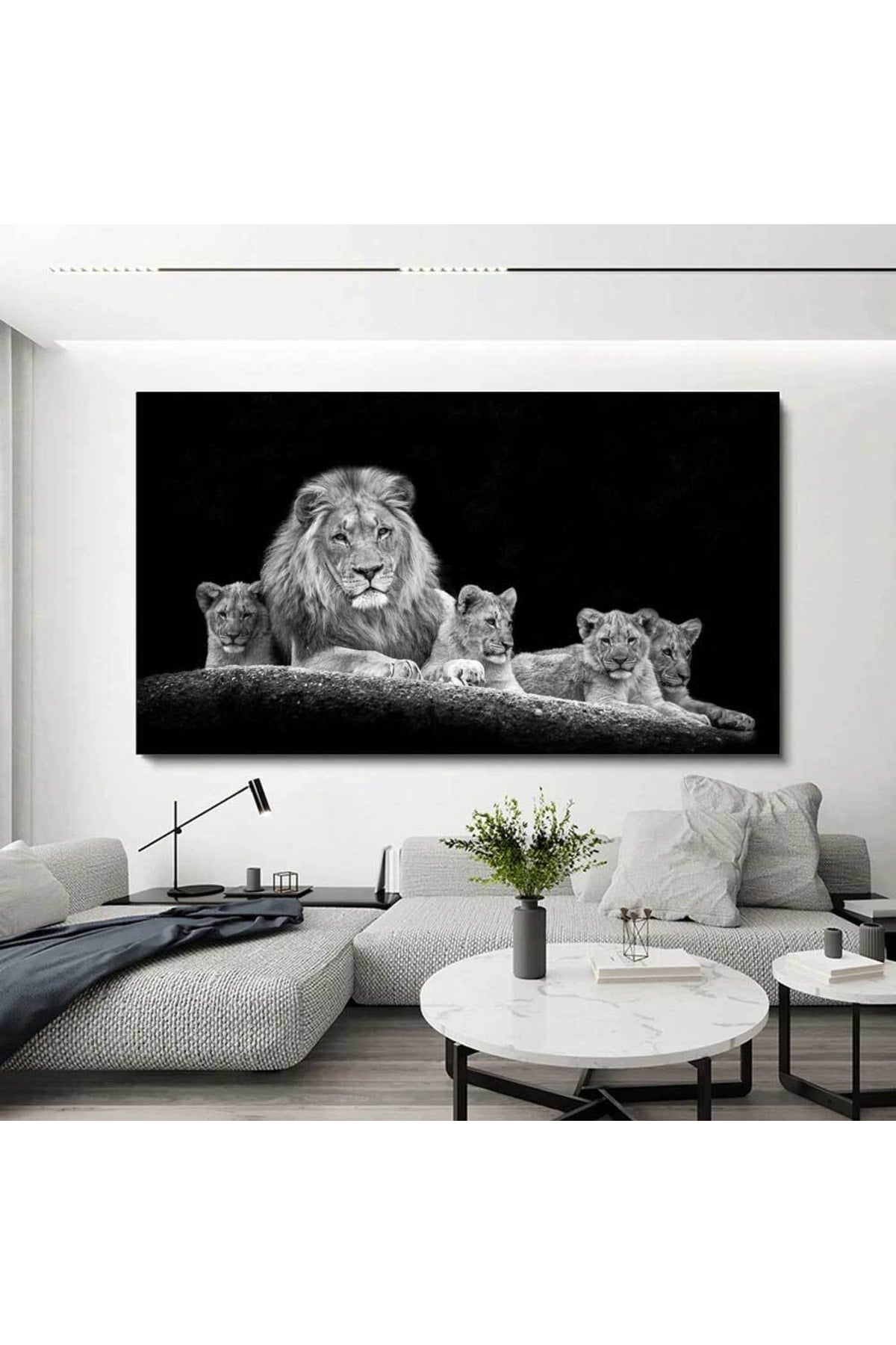 Aslan Kanvas Tablo