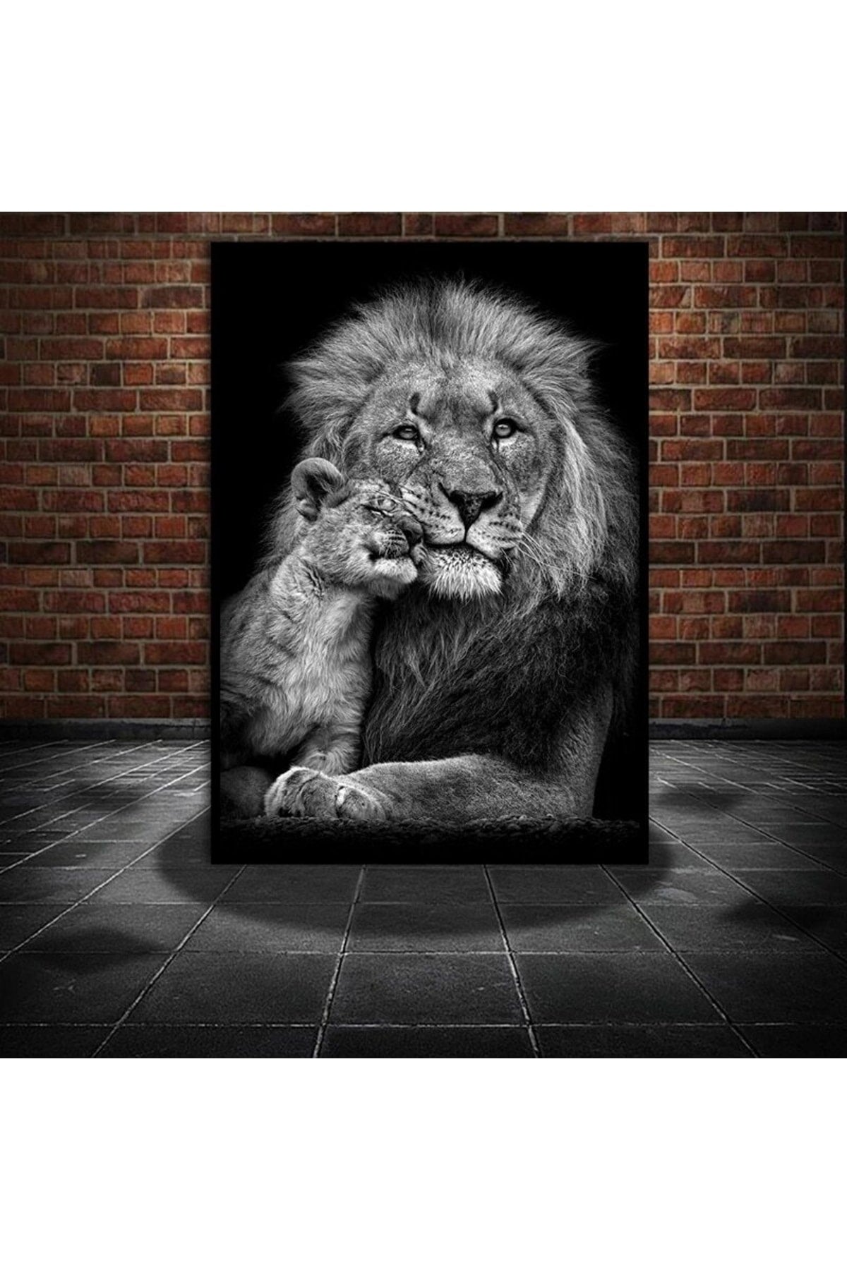 Aslan Kanvas Tablo