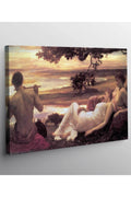 Lord Frederic Leighton Idyll Kanvas Tablo