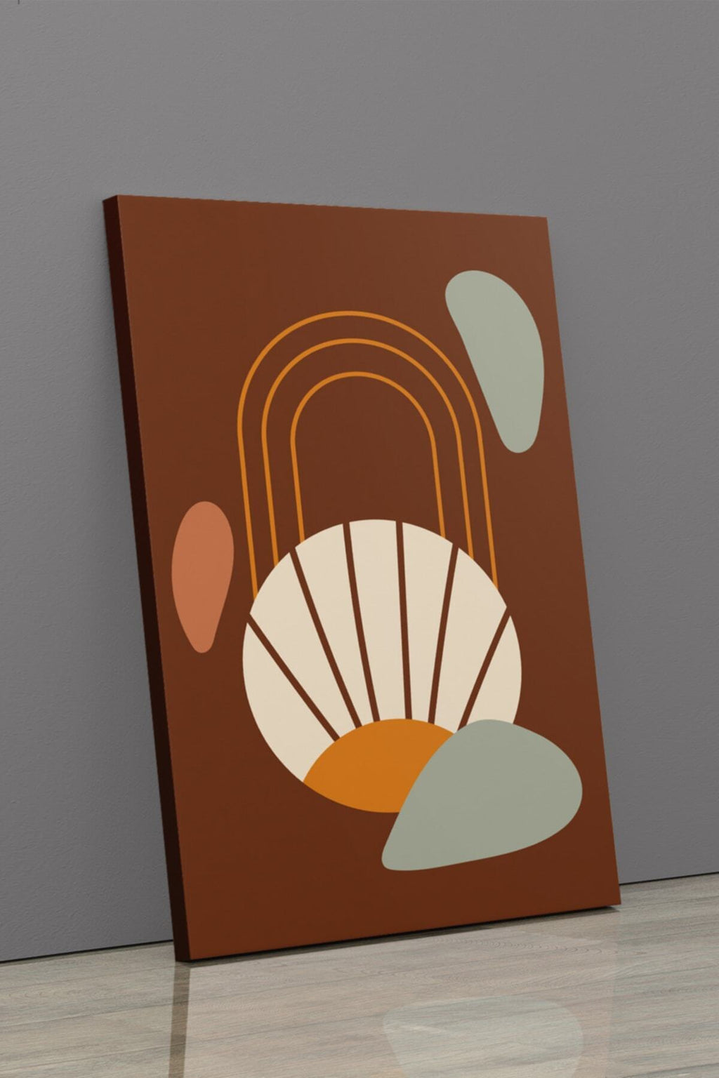 Soyut Modern Minimal Kanvas Tablosu 3'lü Canvas Tablo Seti Ev, Oturma Odası Yatak Odası