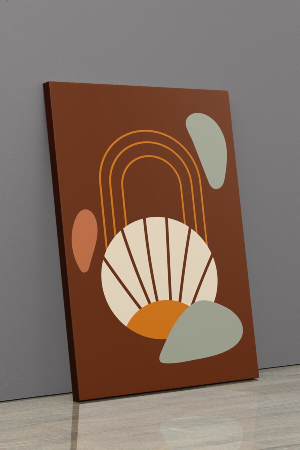 Soyut Modern Minimal Kanvas Tablosu 3'lü Canvas Tablo Seti Ev, Oturma Odası Yatak Odası