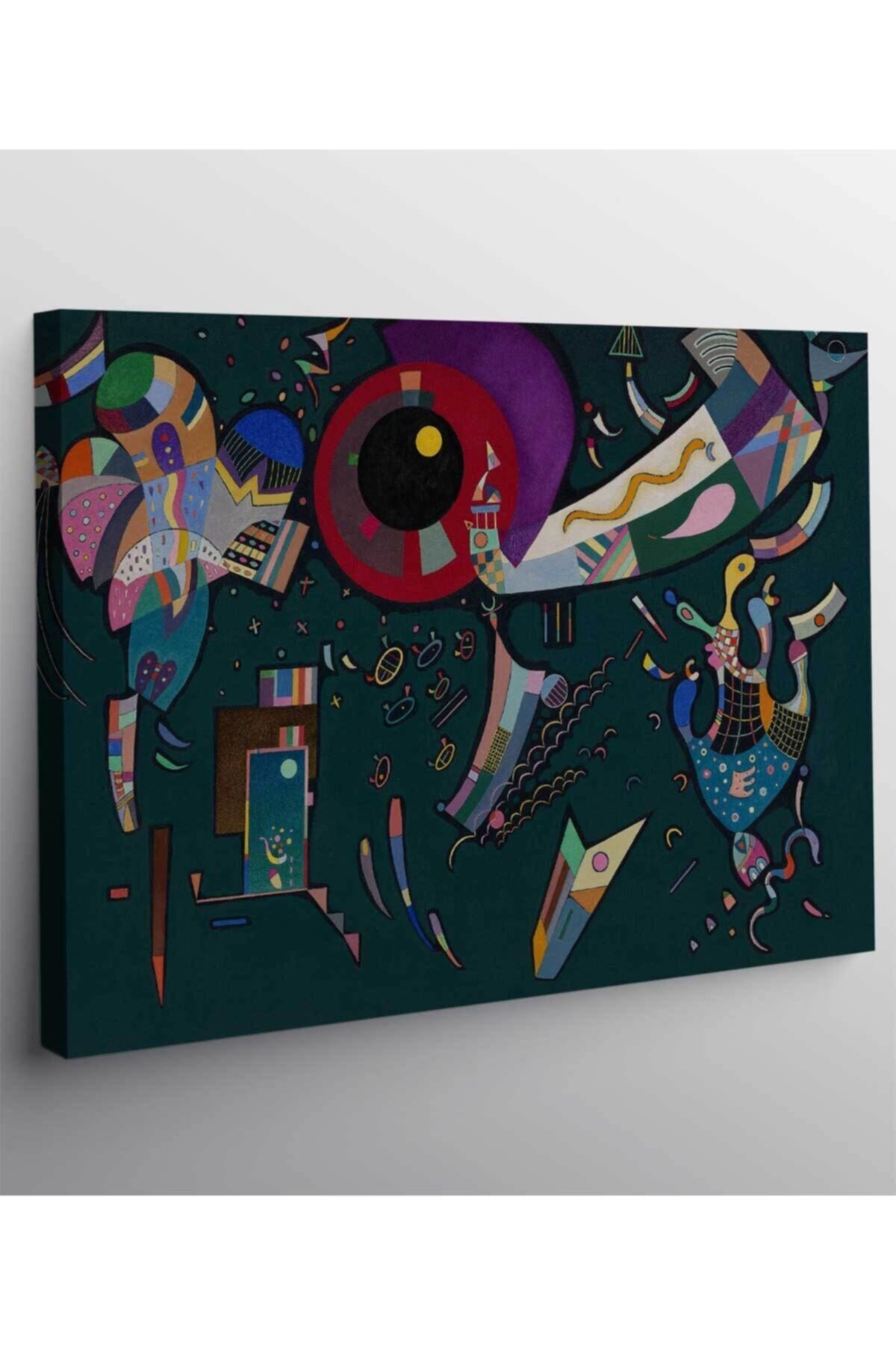 Wassily Kandinsky Çemberin Çevresi Kanvas Tablo