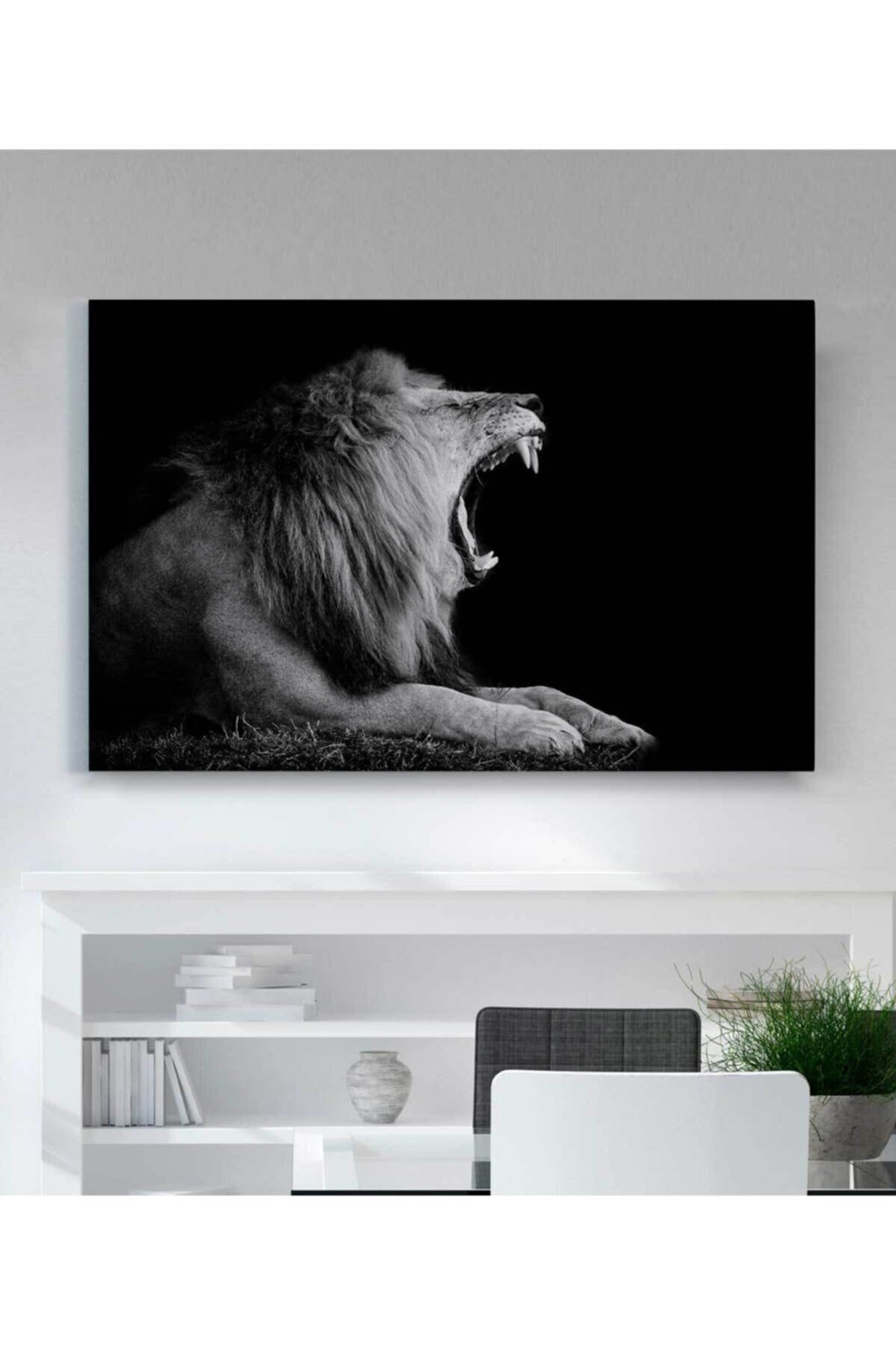 Aslan Kanvas Tablo
