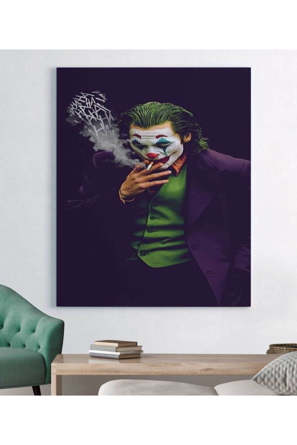 Joker Film Gotham Kanvas Tablo