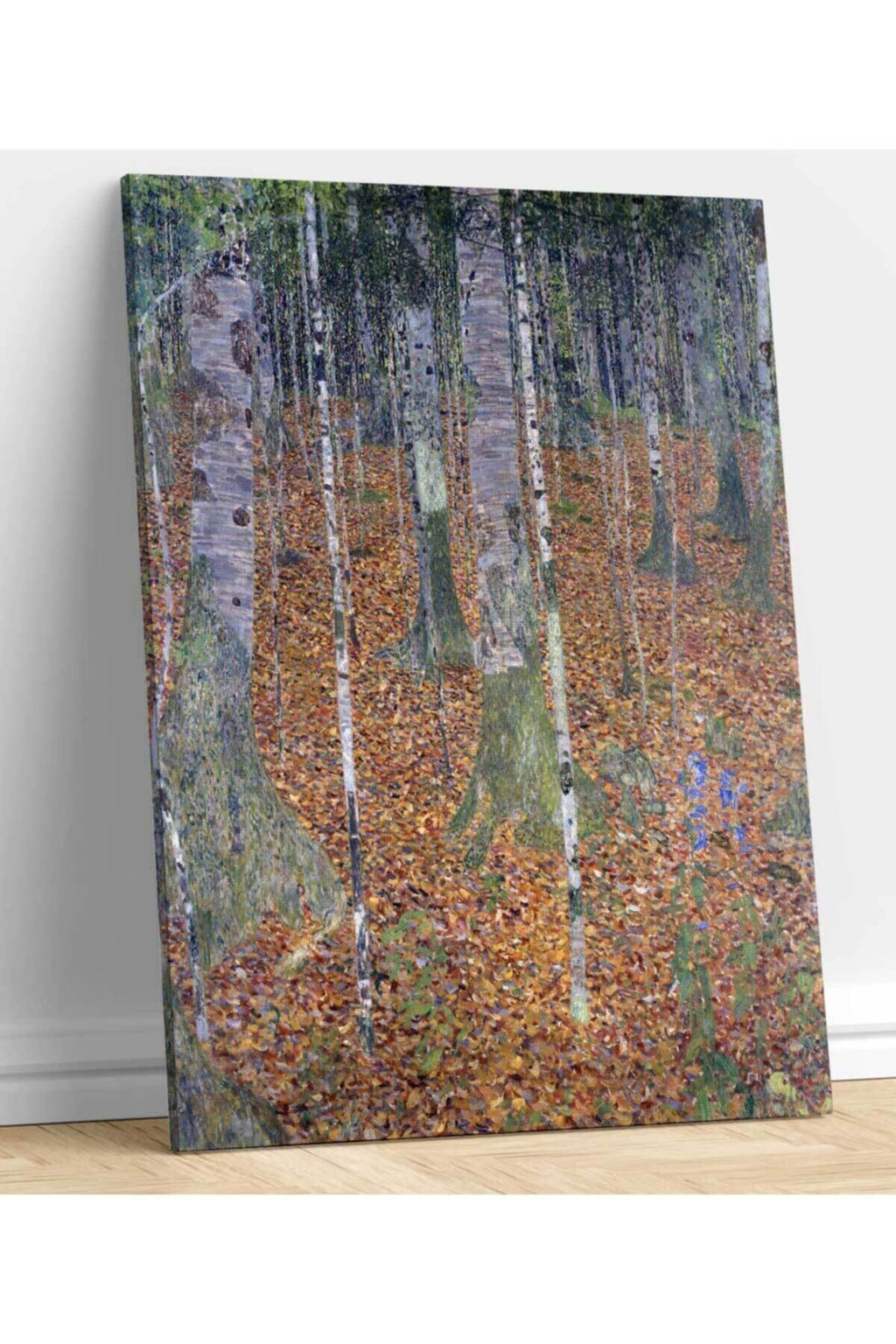 Gustav Klimt Birch Forest Kanvas Tablo