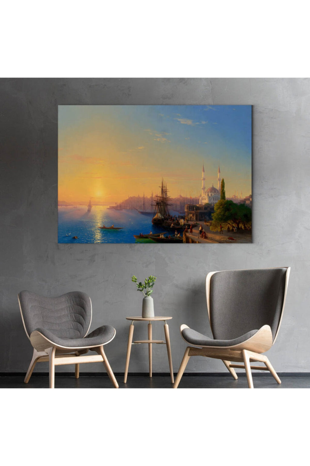 Ayvazovski-istanbul-kanvas-tablo