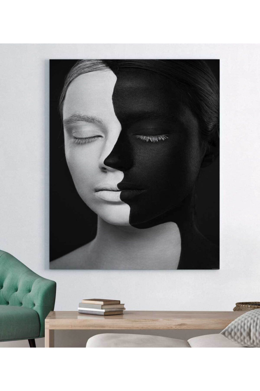 Iskandinav Tarzı Sanat Kanvas Tablo