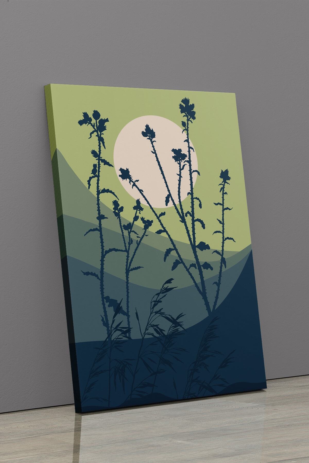 Soyut Modern Minimal Kanvas Tablosu 3'lü Canvas Tablo Seti Ev, Oturma Odası Yatak Odası