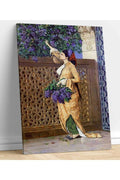 Osman Hamdi Bey Leylak Toplayan Kız Kanvas Tablo