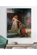 Edmund Blair Leighton Accolade Kanvas Tablo