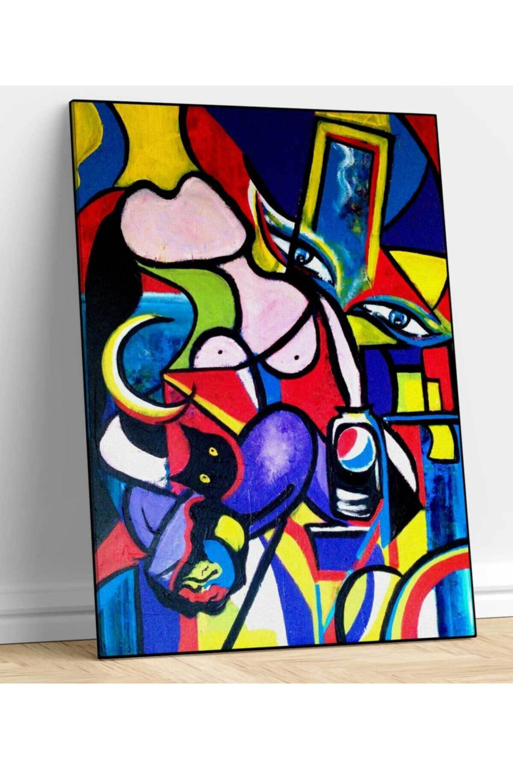 Picasso - Kadın Kanvas Tablo
