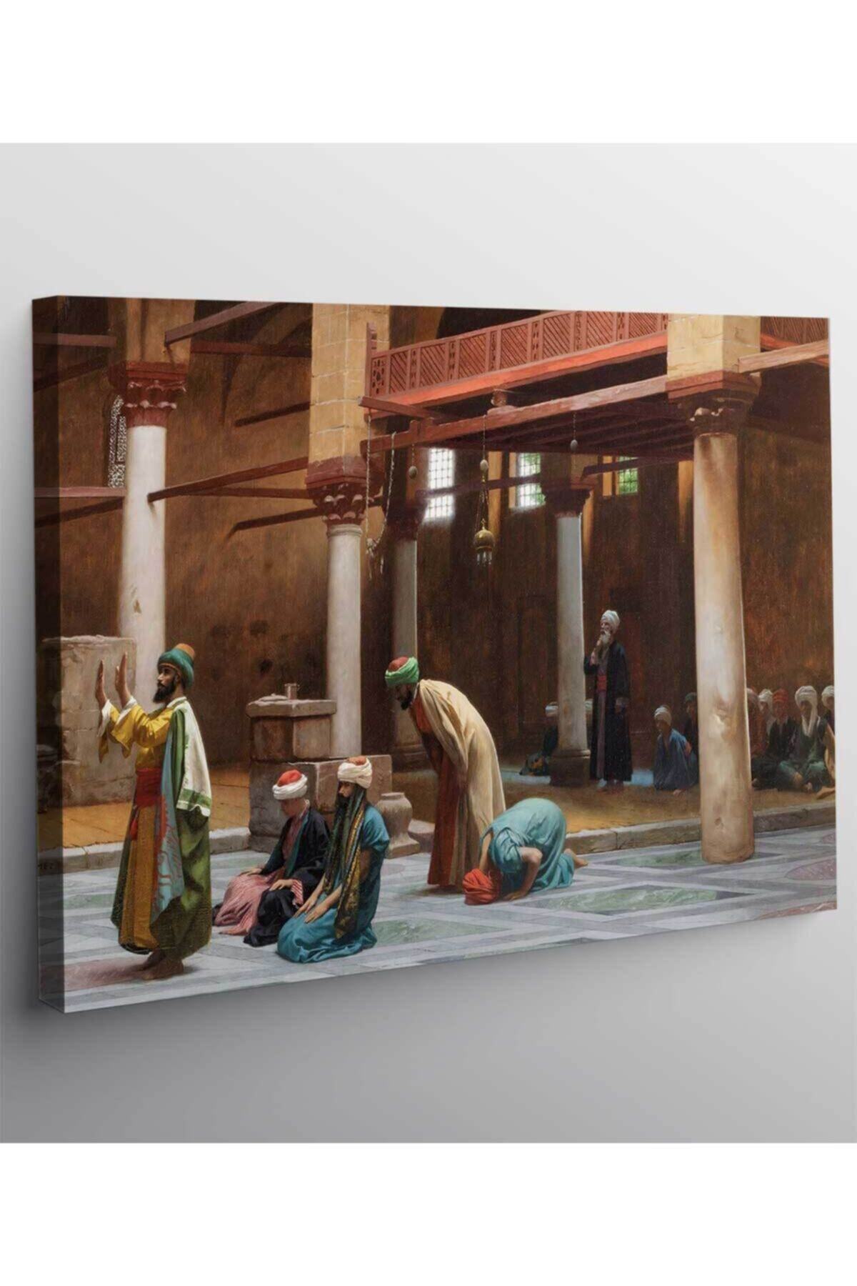 Jean Leon Gerome Camide Namaz Kanvas Tablo