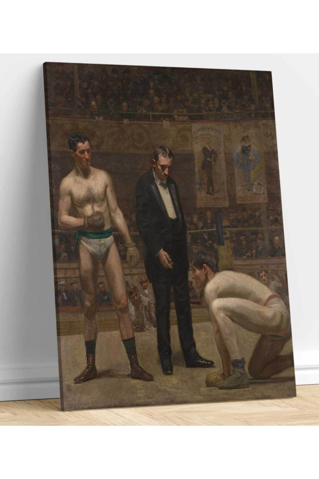 Thomas Eakins Hakem Sayarken Kanvas Tablo