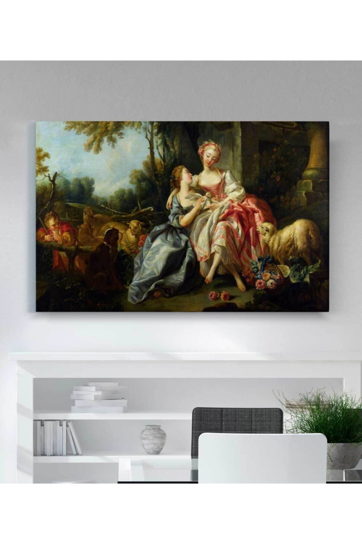Francois Boucher Resimleri Kanvas Tablo