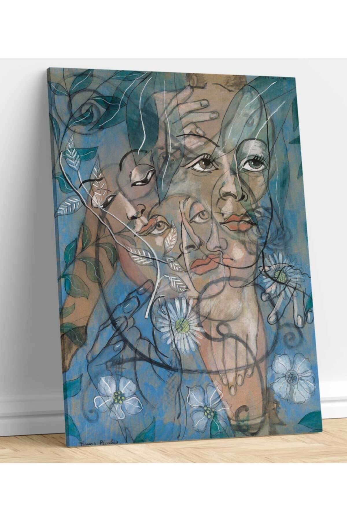 Francis Picabia Hera Kanvas Tablo