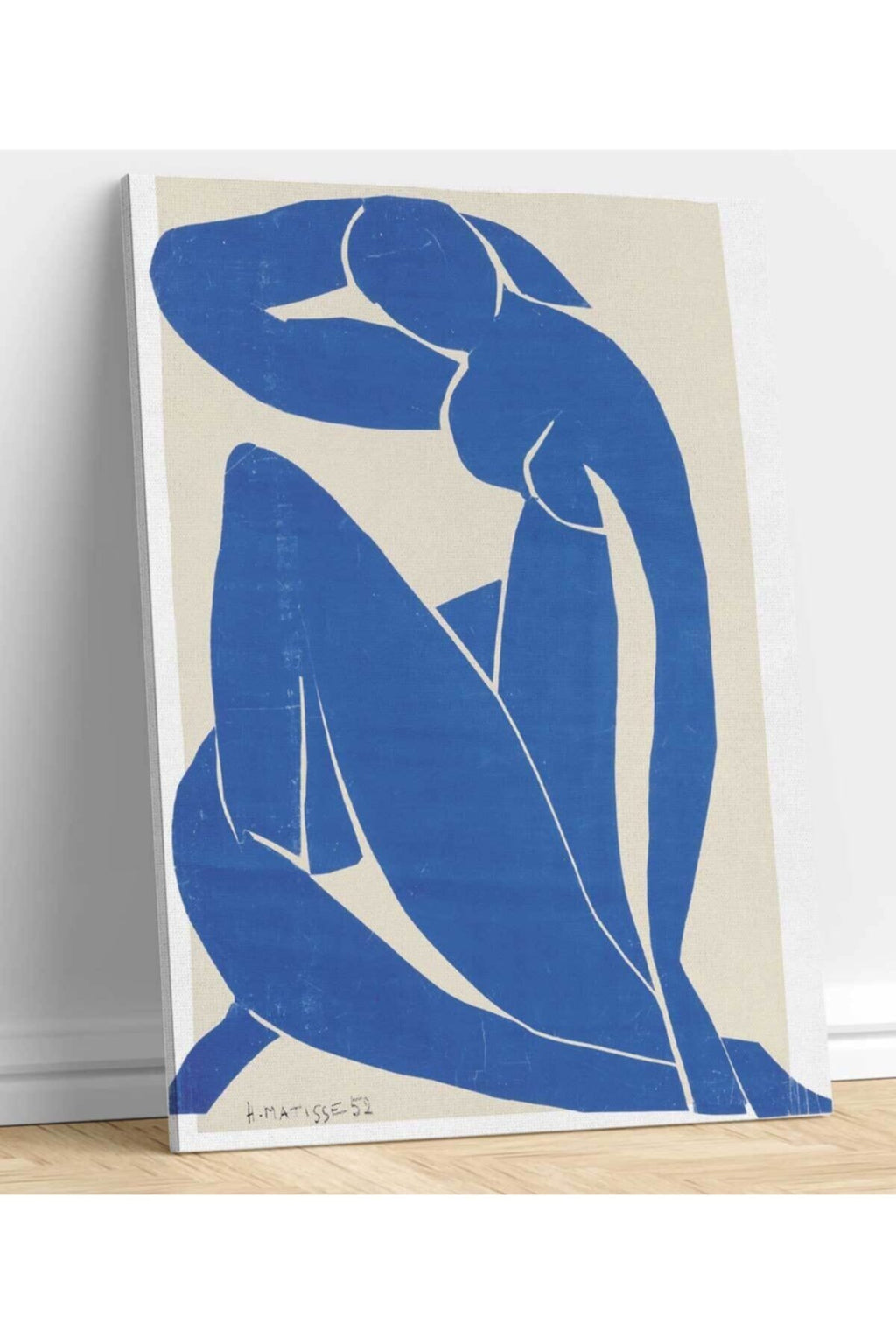Henri Matisse Mavi Çıplak Kanvas Tablo