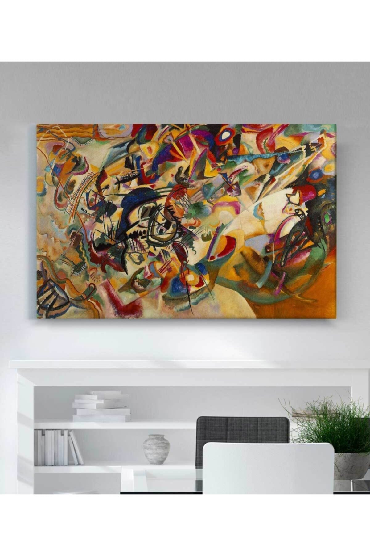 Wassily Kandinsky Composition Kanvas Tablo