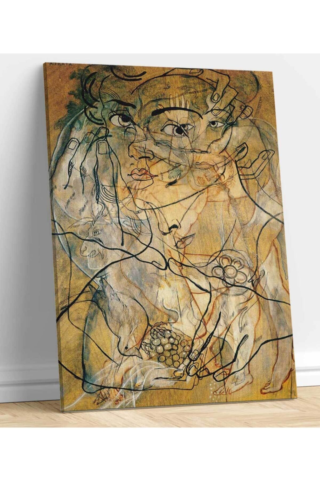 Francis Picabia Atrata Kanvas Tablo