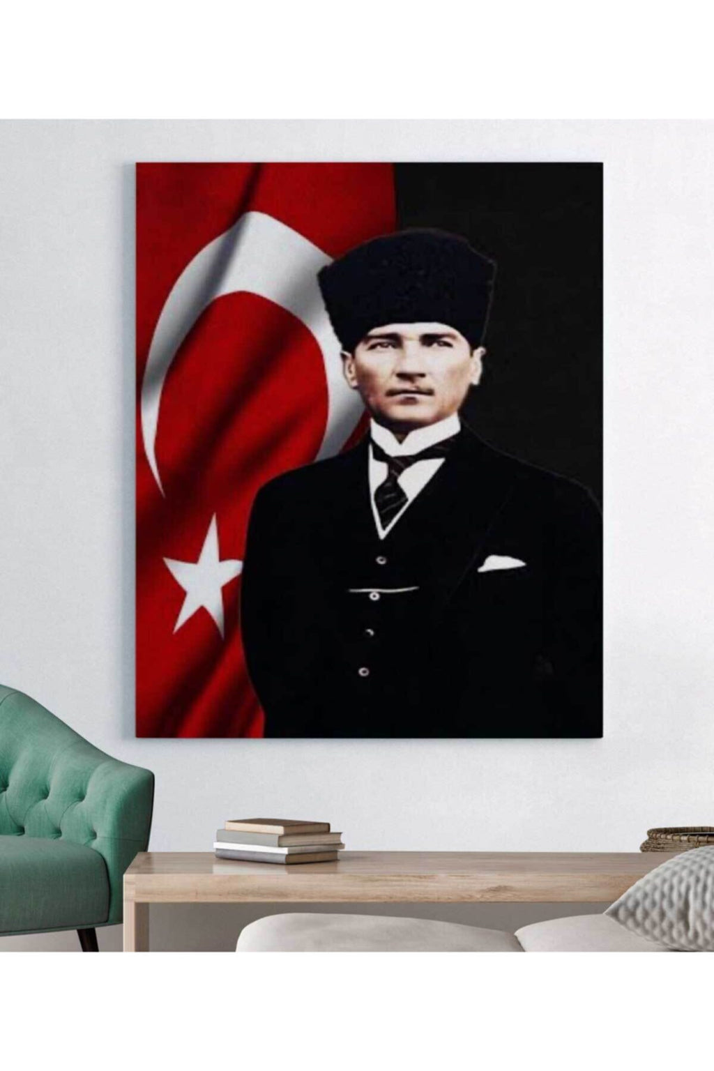 Atatürk Kanvas Tablo