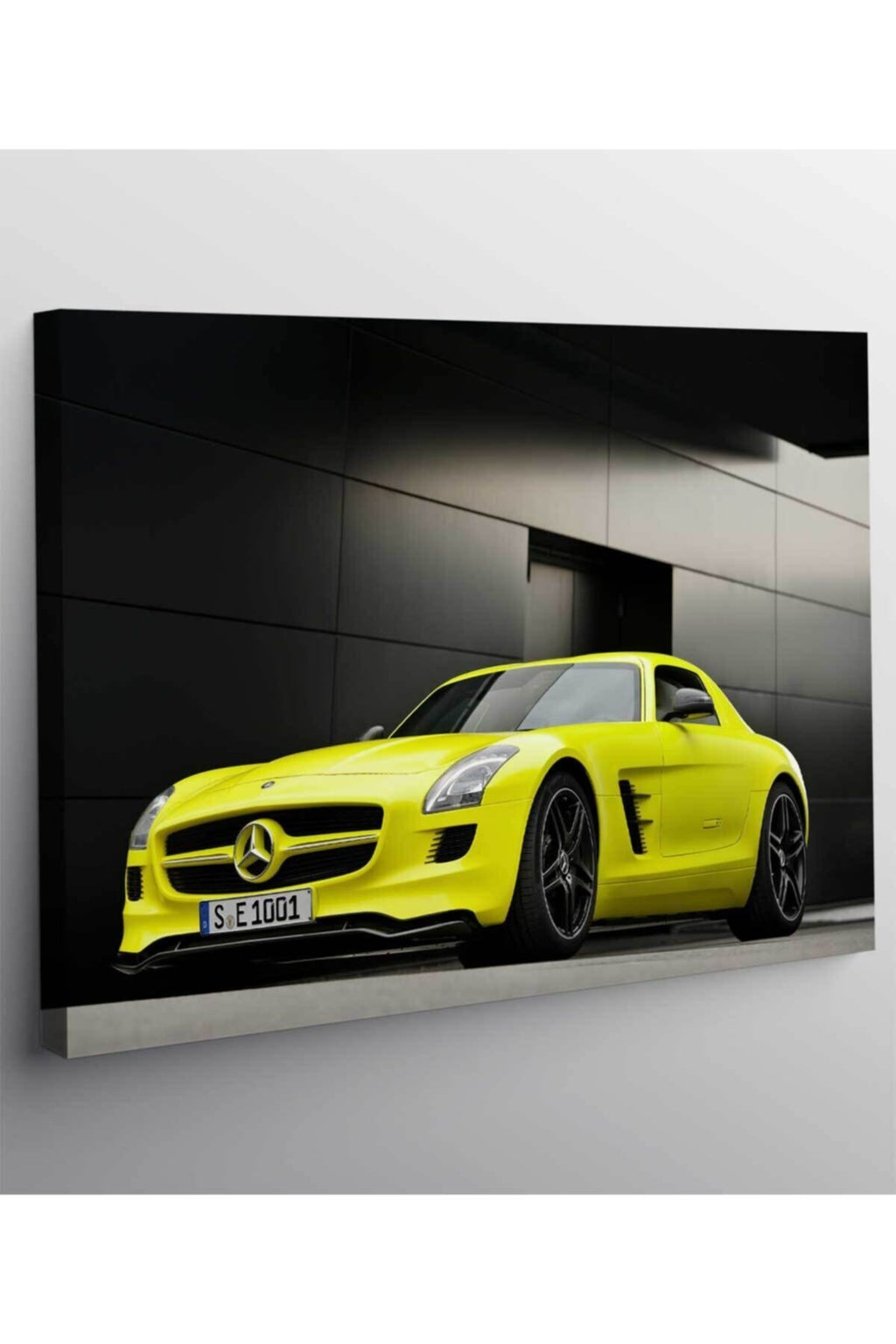 Mercedes-benz Araba Kanvas Tablo