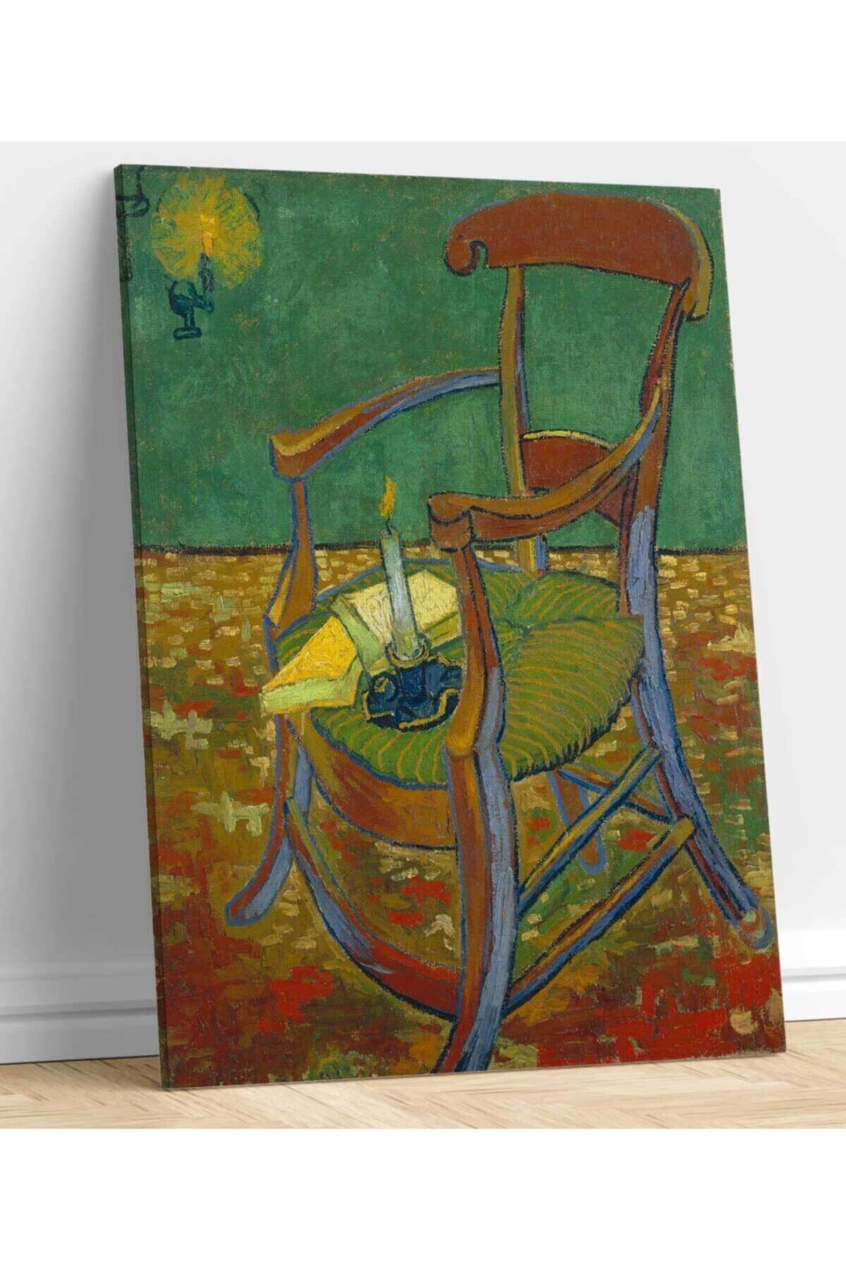 Vincent Van Gogh Gauguin'in Sandalyesi Kanvas Tablo