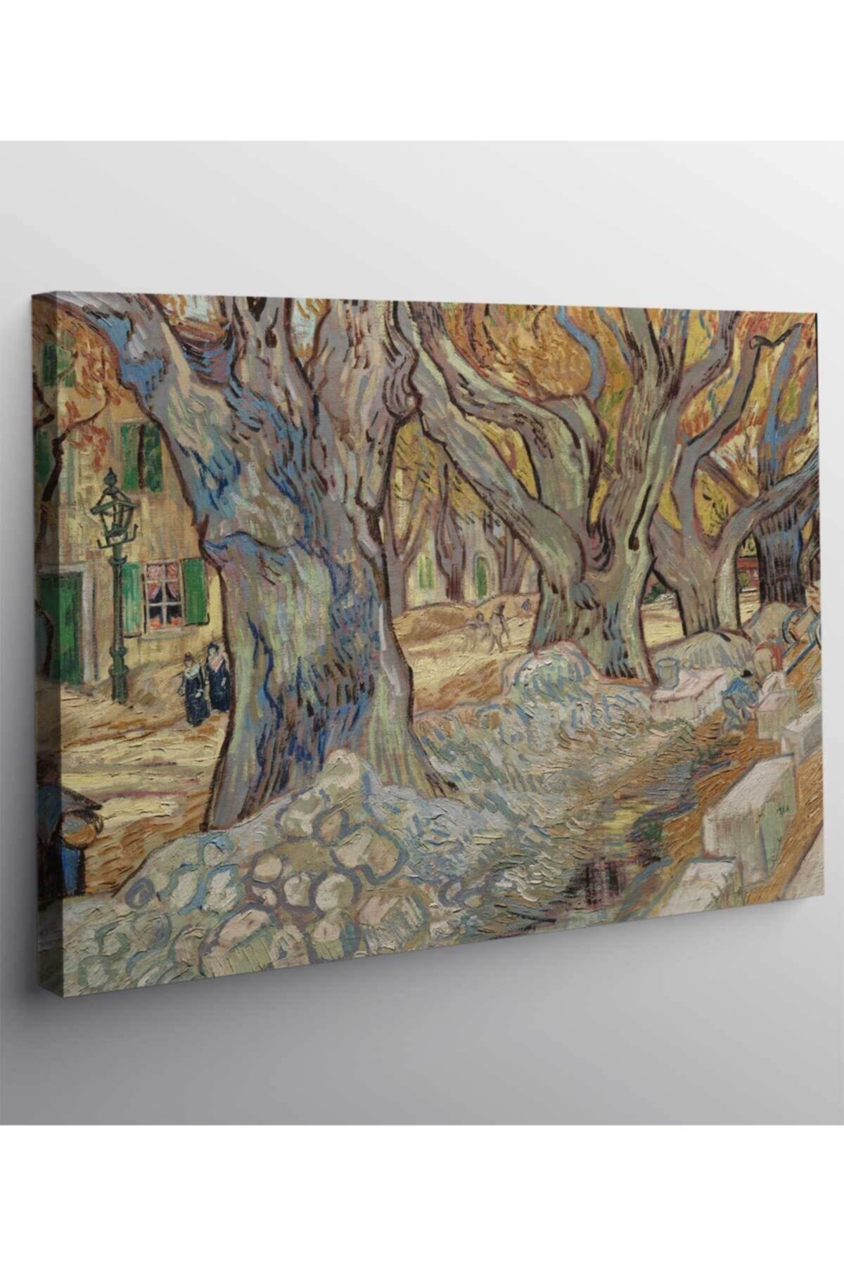 Vincent Van Gogh Yol Işçileri Kanvas Tablo