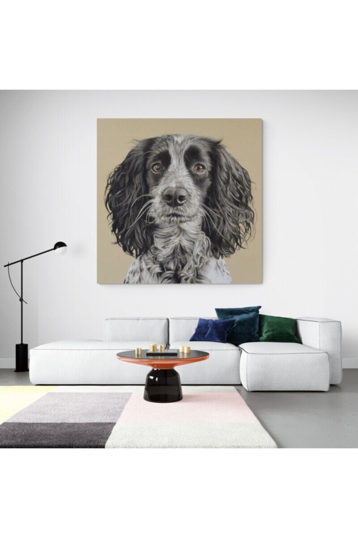Köpek Resimi- Kanvas Tablo