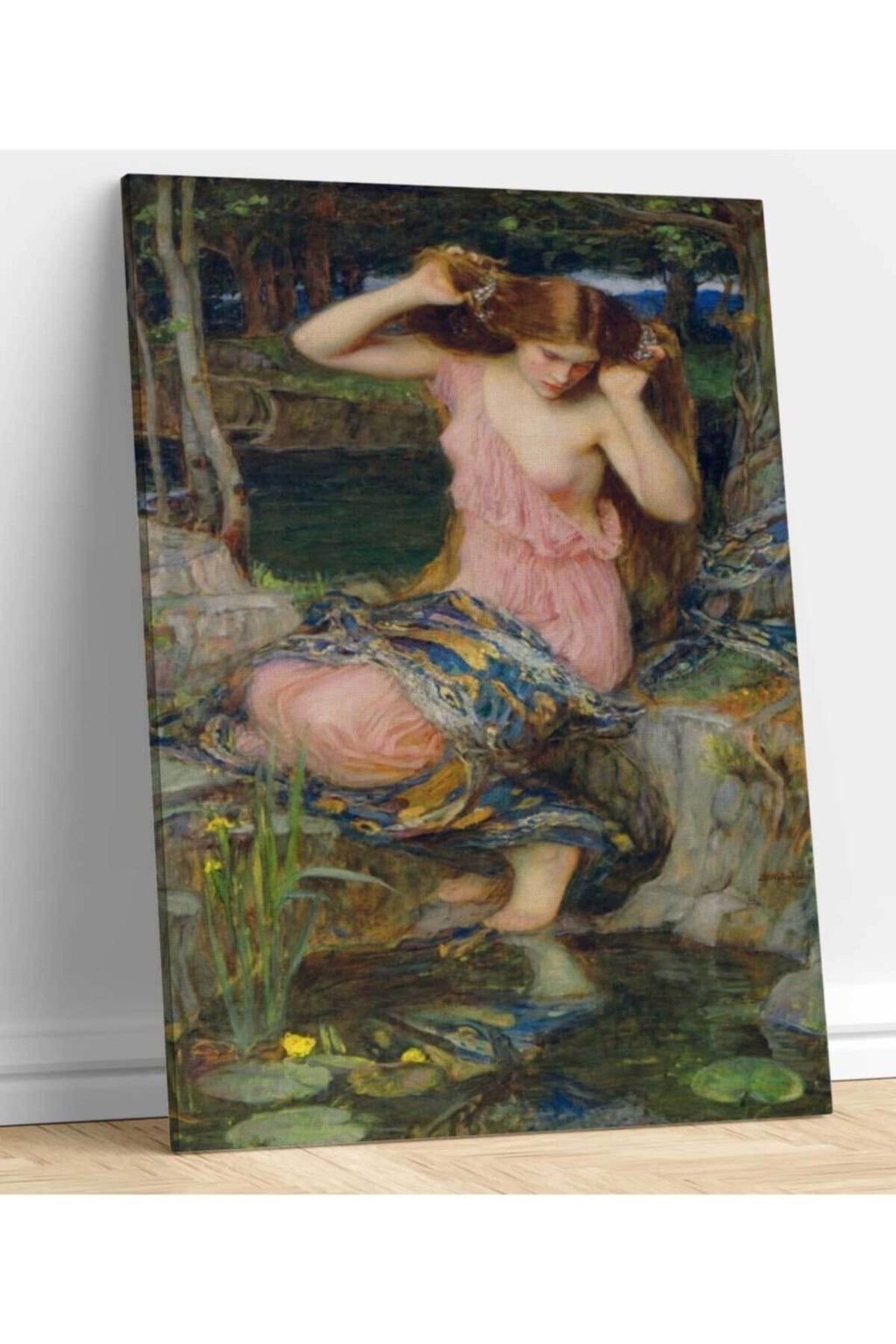 John William Waterhouse - Lamia Kanvas Tablo