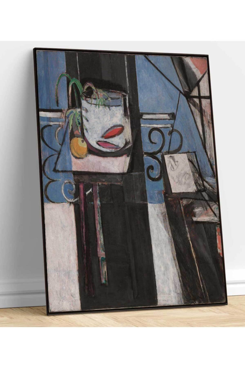 Henri Matisse Altın Balığı Ve Palet Kanvas Tablo