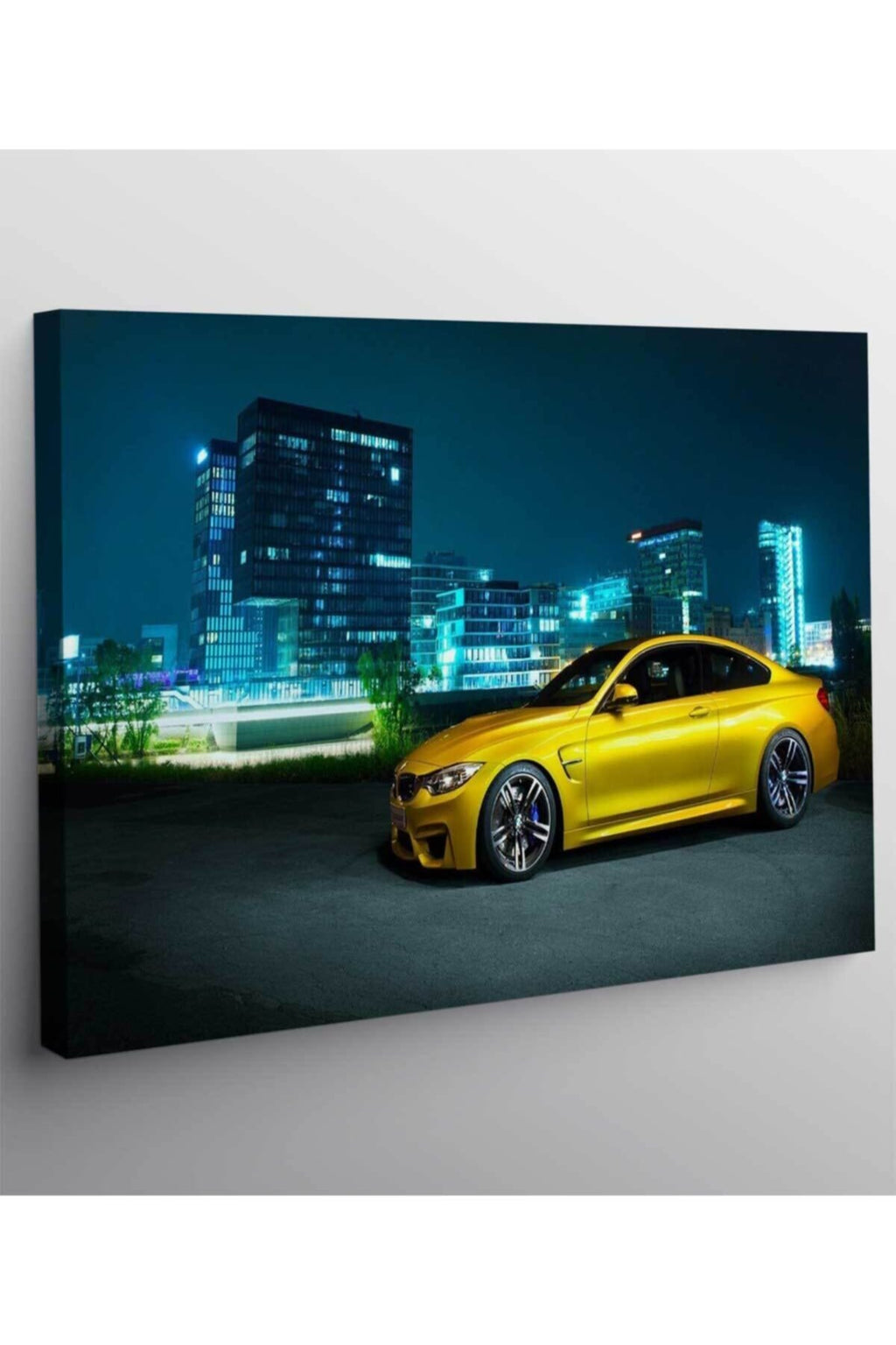 Bmw Araba Kanvas Tablo Oturma Odası Ev Ofis Çalışma Dekor