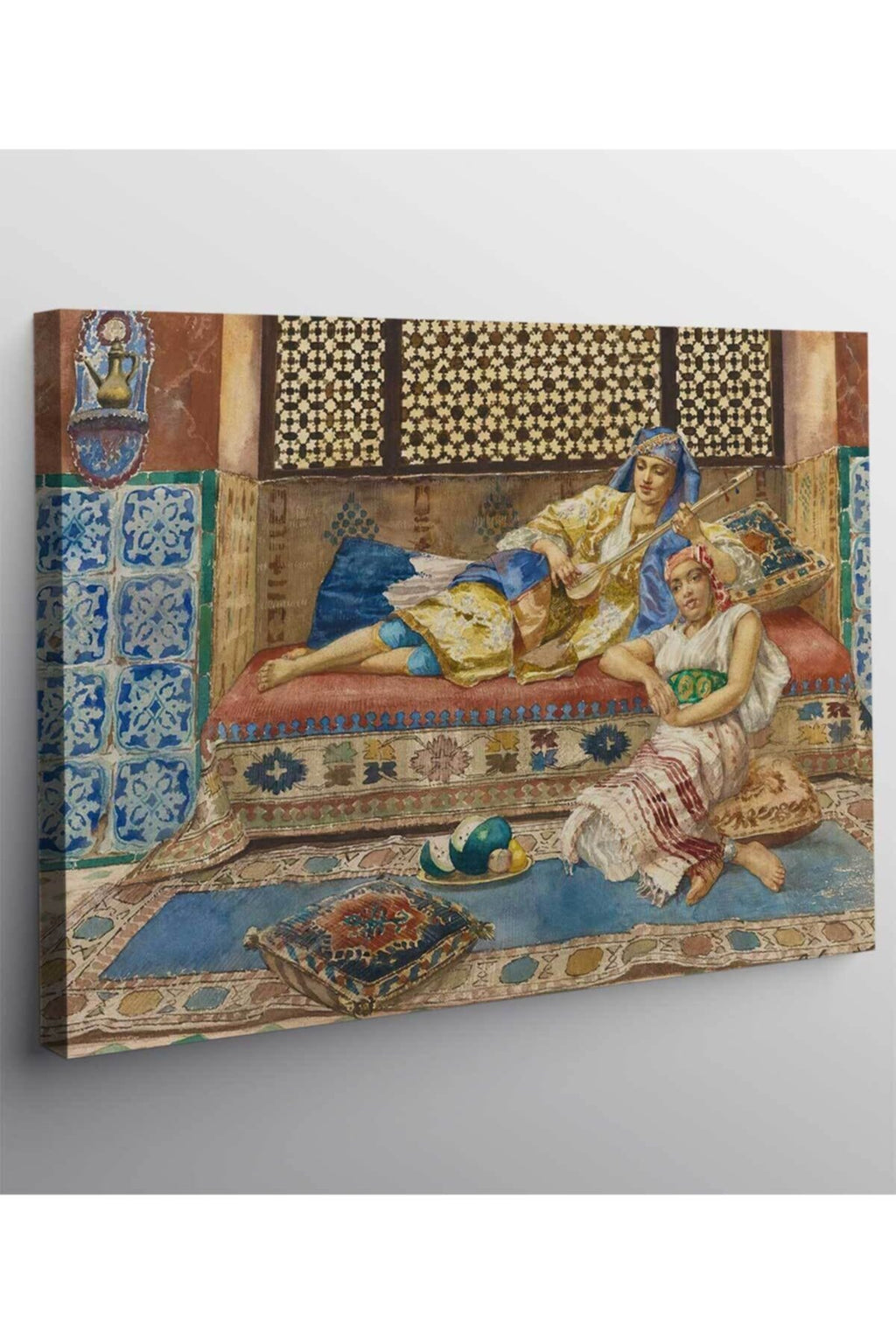 Rudolph Ernst Haremde Şarkı Kanvas Tablo